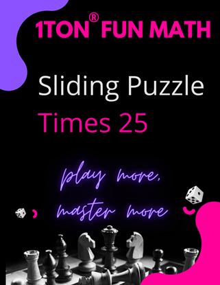 Picture of Sliding Puzzle times 25