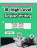 图片 IB High Level English Writing MON 17:45-19:15