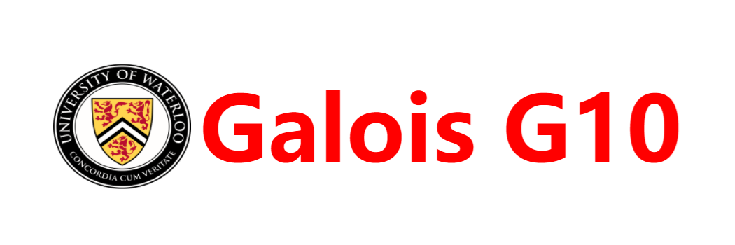 Picture of 2026 IN PERSON Galois G10 Registration